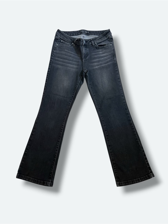 Prana Denim - prAna Geneva Bootcut Jeans Womens 8/29 Short Black Organic Cotton Stretch Denim